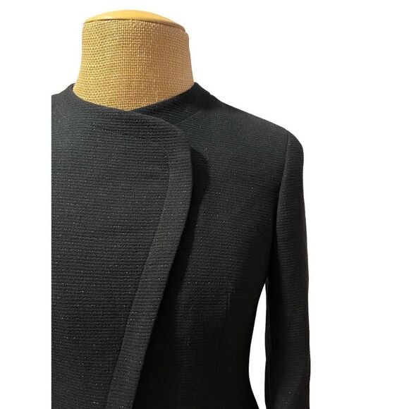 Armani Le Collezioni Women's Blazer Thick Lapel‎ Sparkle All Over Italy Size 6 - Picture 6 of 10